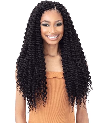 Amazon.com : Freetress Synthetic Braid - 3X PEARL CURL 18 (T27